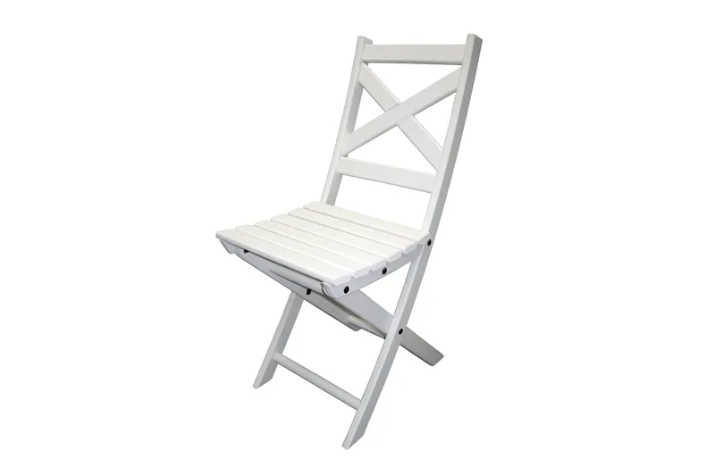 CALAYAN Klapstol Hvid - Havemøbler - Balkon - Balkonmøbler - Altanstole