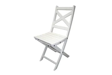 CALAYAN Klapstol Hvid - Havemøbler - Balkon - Balkonmøbler - Altanstole