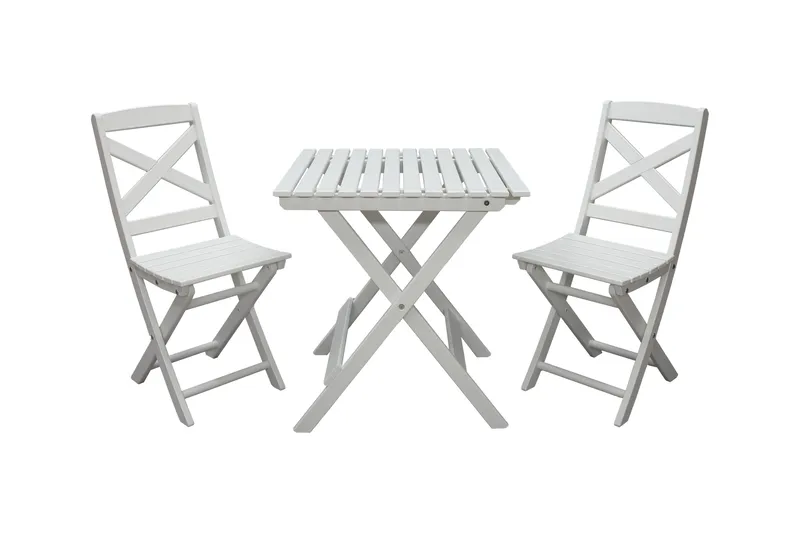 CALAYAN Klapstol Hvid - Havemøbler - Balkon - Balkonmøbler - Altanstole