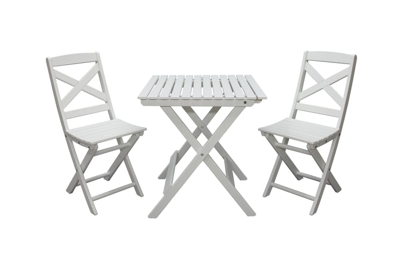 CALAYAN Klapstol Hvid - Havemøbler - Balkon - Balkonmøbler - Altanstole