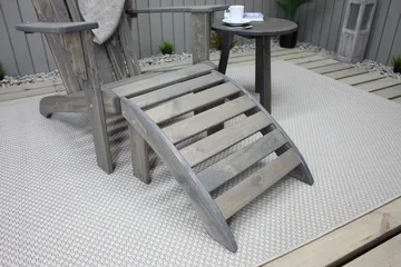Cranston Skammel - Grå - Havemøbler - Loungemøbler - Moduler - Skamler & puffer