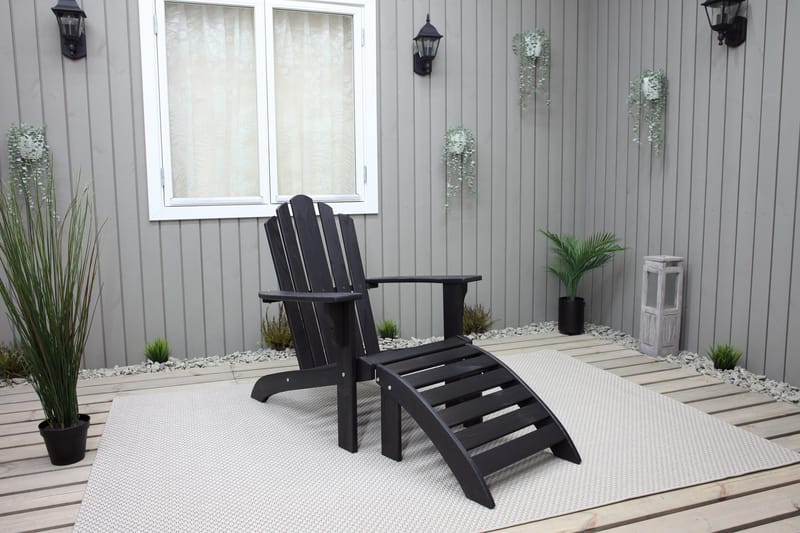 Cranston Skammel - Kaffesort - Havemøbler - Balkon - Balkonmøbler - Altanstole