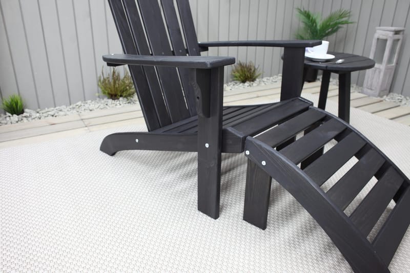 Cranston Skammel - Kaffesort - Havemøbler - Balkon - Balkonmøbler - Altanstole