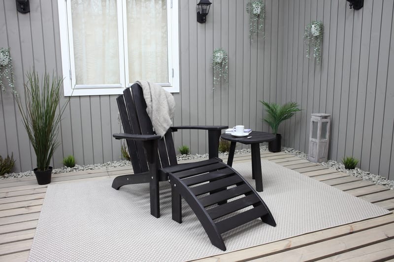 Cranston Skammel - Kaffesort - Havemøbler - Balkon - Balkonmøbler - Altanstole