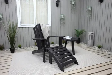 Cranston Skammel - Kaffesort - Havemøbler - Loungemøbler - Moduler - Skamler & puffer