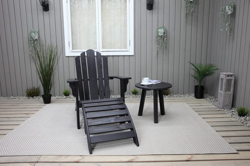 Cranston Skammel - Kaffesort - Havemøbler - Balkon - Balkonmøbler - Altanstole