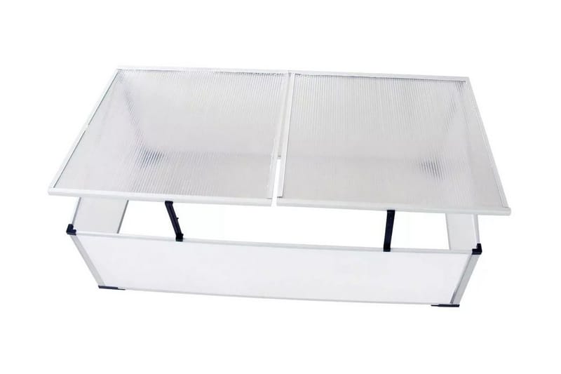 Drivbænk 2 Låg 110 X 55 X 41 Cm - gennemsigtig - Havemøbler - Balkon - Balkonmøbler - Altanstole