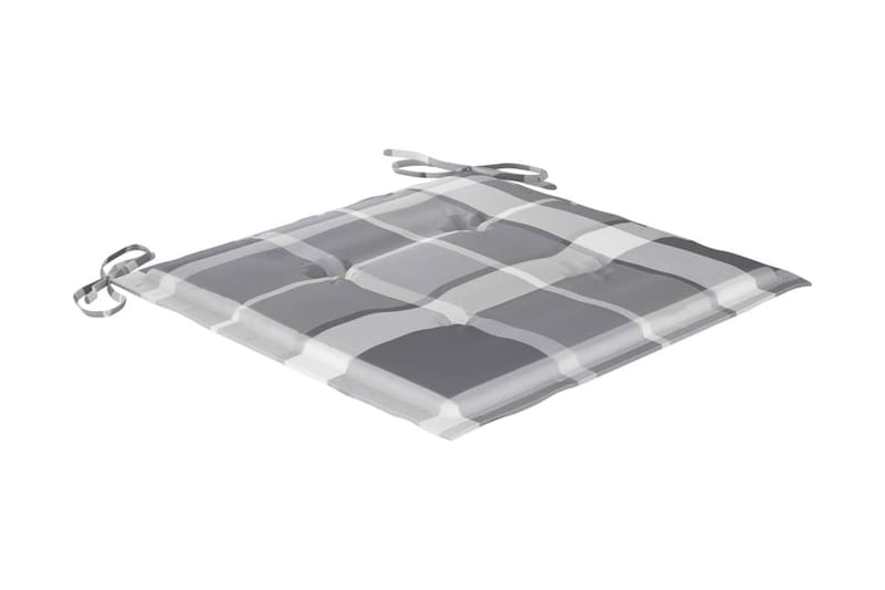Foldbare Havestole 2 Stk. Med Hynder massivt Akacietræ - Havemøbler - Balkon - Balkonmøbler - Altanstole