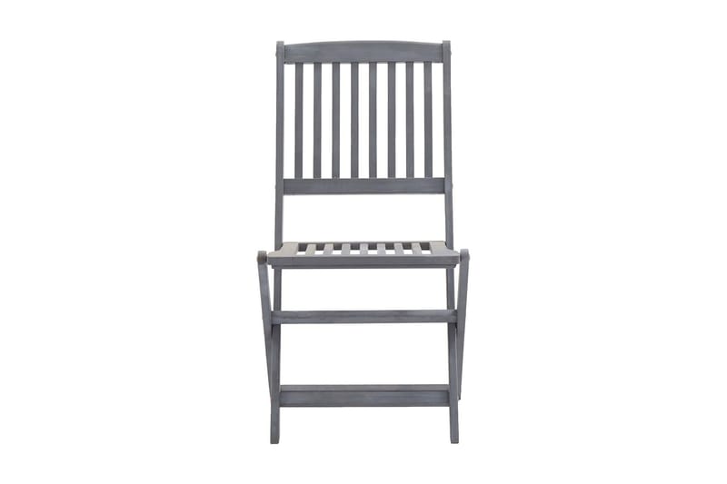 Foldbare Havestole 2 Stk. Med Hynder massivt Akacietræ - Havemøbler - Balkon - Balkonmøbler - Altanstole