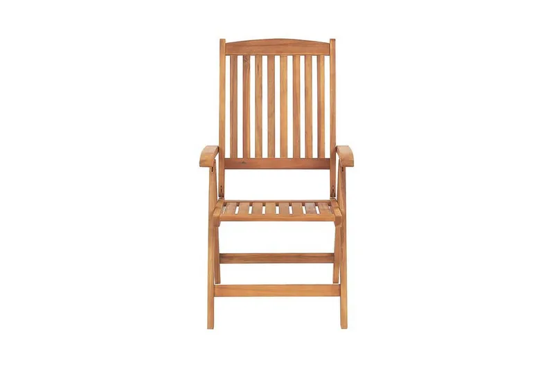 Havestol 2 st akacietræ lysebrun JAVA - Træ/natur - Havemøbler - Balkon - Balkonmøbler - Altanstole