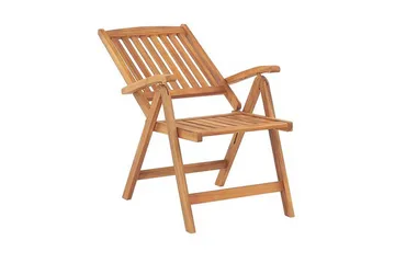 Havestol 6 akacietræ med JAVA hynde - Træ / natur - Havemøbler - Balkon - Balkonmøbler - Altanstole