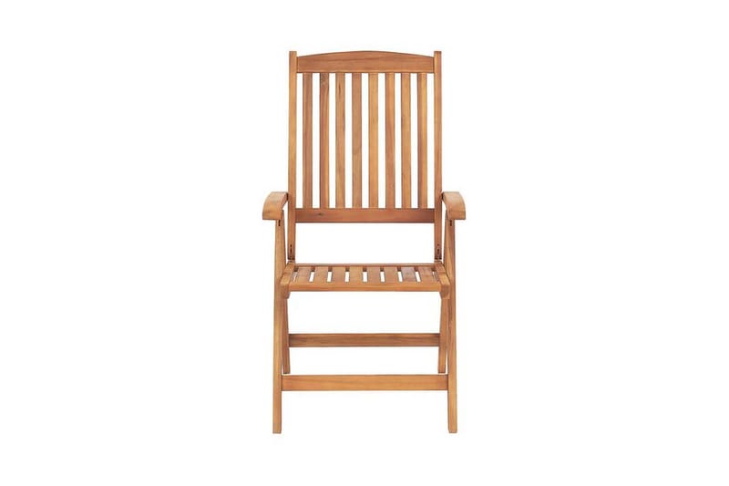 Havestol 6 akacietræ med JAVA hynde - Træ / natur - Havemøbler - Balkon - Balkonmøbler - Altanstole
