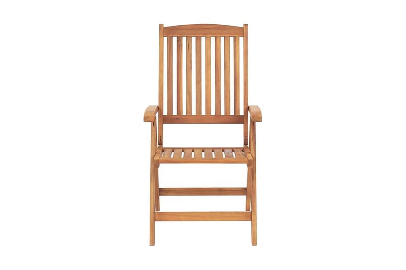 Havestol 6 st akacietræ med hynde JAVA - Træ/natur - Havemøbler - Balkon - Balkonmøbler - Altanstole