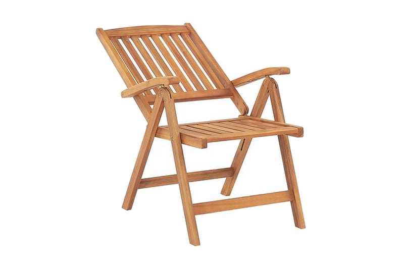 Havestol 6 st akacietræ med hynde JAVA - Træ/natur - Havemøbler - Balkon - Balkonmøbler - Altanstole