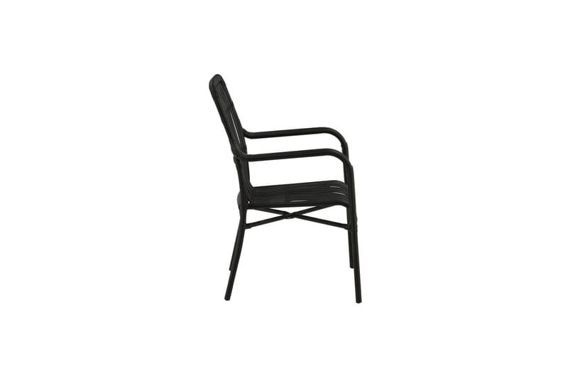 Rizal Armlænestol - Sort - Havemøbler - Balkon - Balkonmøbler - Altanstole