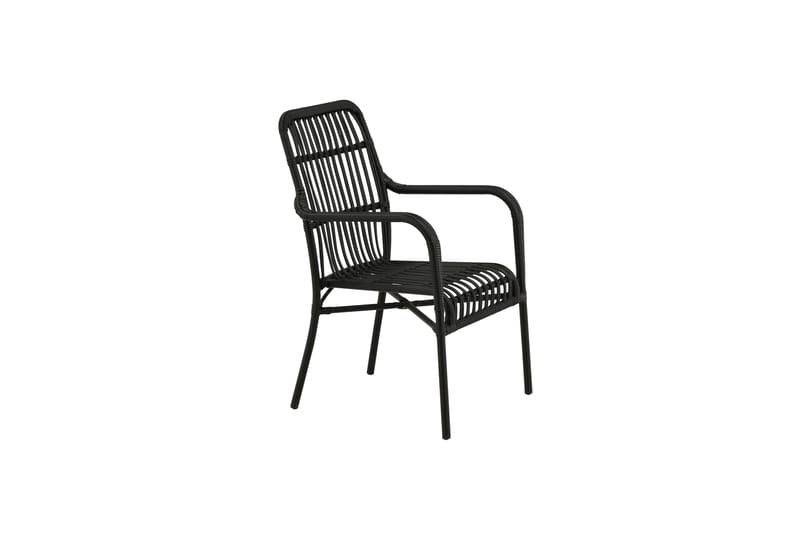 Rizal Armlænestol - Sort - Havemøbler - Balkon - Balkonmøbler - Altanstole