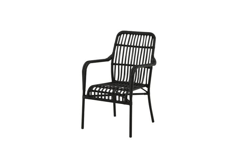 Rizal Armlænestol - Sort - Havemøbler - Balkon - Balkonmøbler - Altanstole