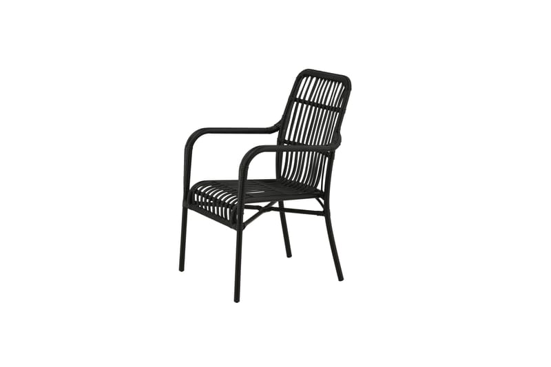 Rizal Armlænestol - Sort - Havemøbler - Balkon - Balkonmøbler - Altanstole