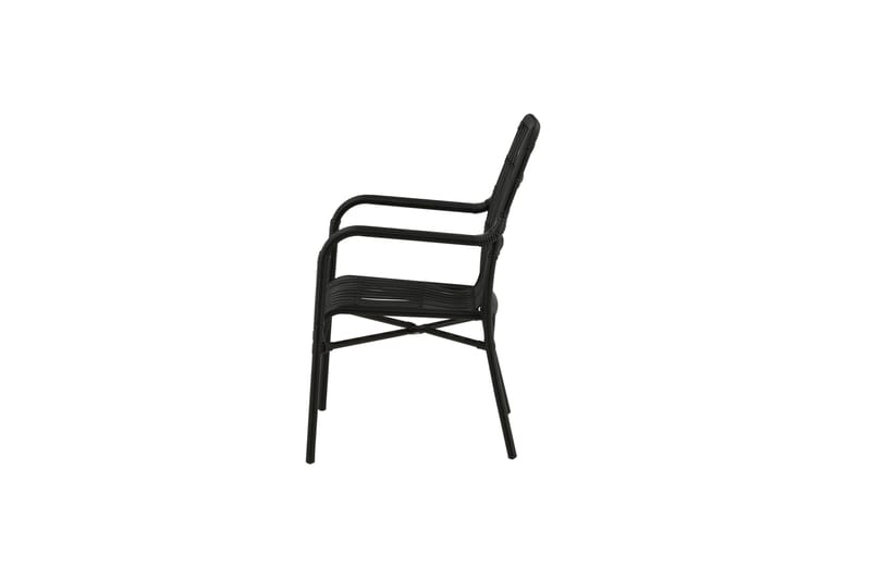 Rizal Armlænestol - Sort - Havemøbler - Balkon - Balkonmøbler - Altanstole