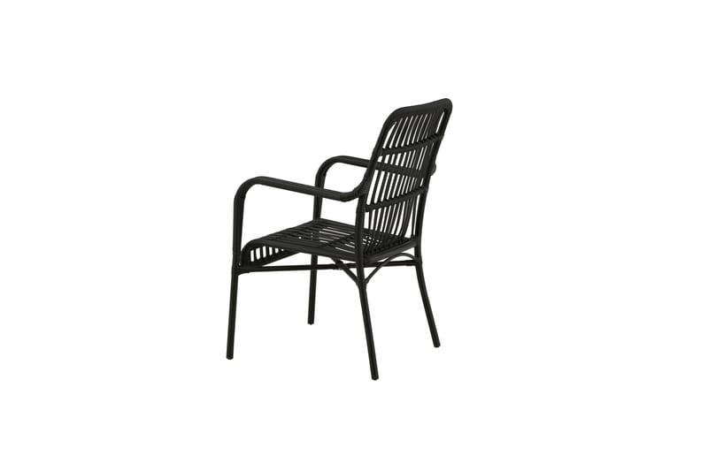 Rizal Armlænestol - Sort - Havemøbler - Balkon - Balkonmøbler - Altanstole