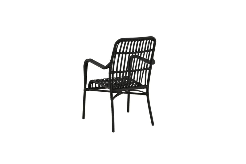 Rizal Armlænestol - Sort - Havemøbler - Balkon - Balkonmøbler - Altanstole