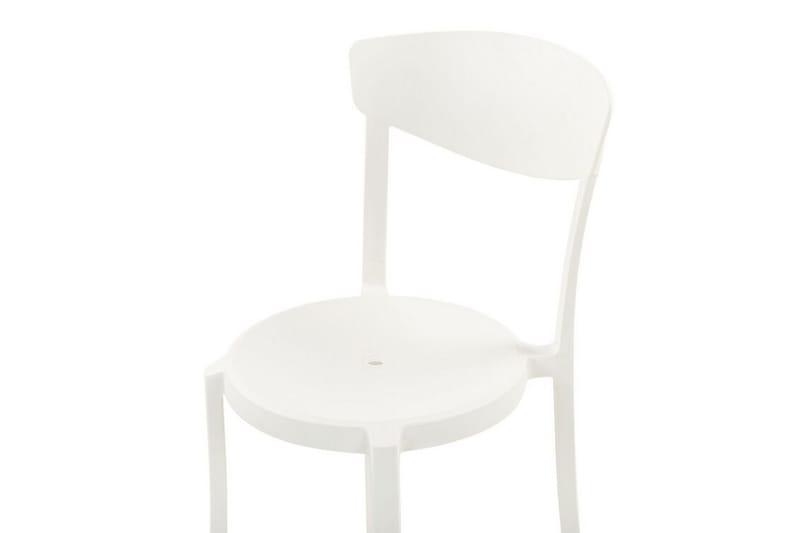 Stol 4 st hvid VIESTE - Hvid - Havemøbler - Balkon - Balkonmøbler - Altanstole