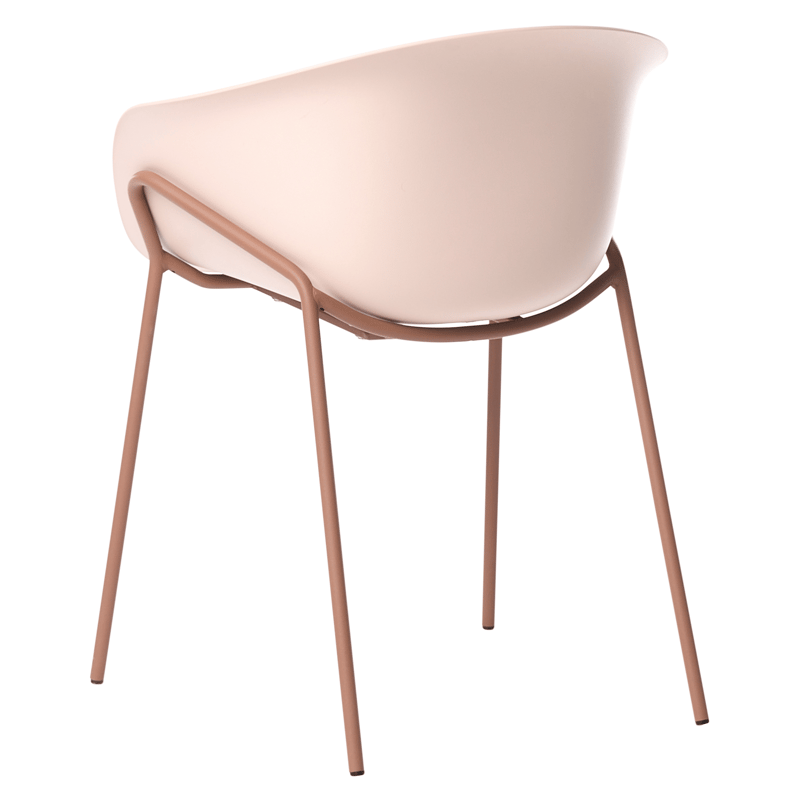 Stol udendørs Meteora - Beige/Brun - Havemøbler - Balkon - Balkonmøbler - Altanstole