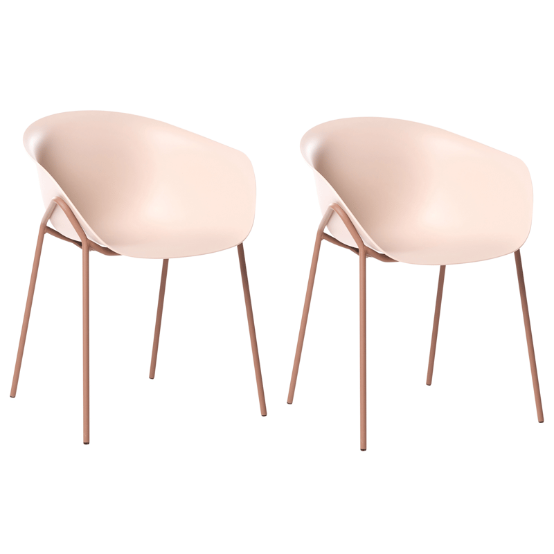 Stol udendørs Meteora, Beige/Brun