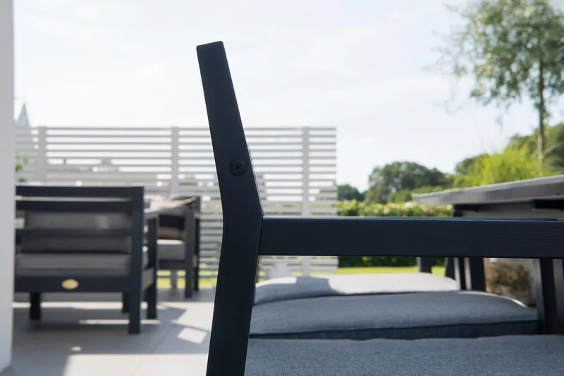 Stoltö Havestol Sort/Grå - Hillerstorp - Havemøbler - Balkon - Balkonmøbler - Altanstole