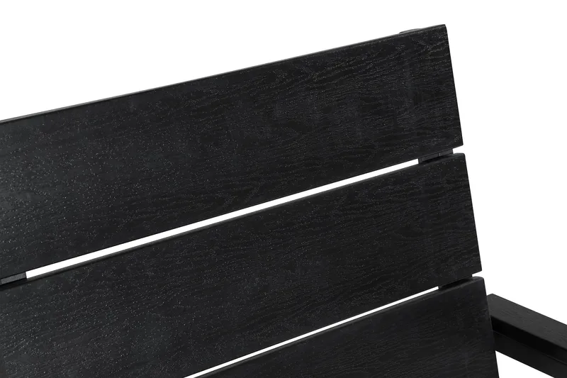 Tunis Stabelstol Udendørs Aintwood - Sort / sort - Havemøbler - Balkon - Balkonmøbler - Altanstole