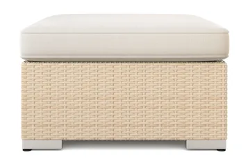 Bahamas Divanmodul – Loungebord Udendørs 75x75 cm til Sofaer - Beige - Havemøbler - Balkon - Balkonmøbler - Altanborde