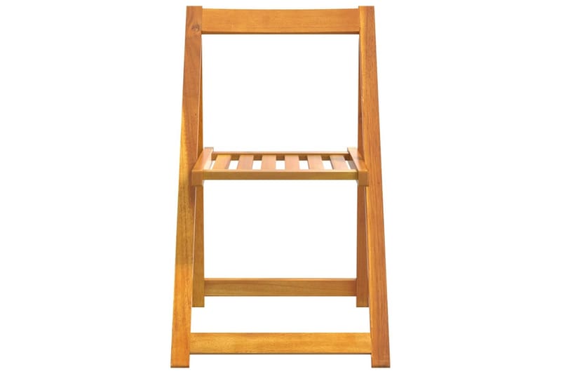 beBasic foldbare havestole 8 stk. massivt akacietræ - Brun - Havemøbler - Balkon - Balkonmøbler - Altanstole