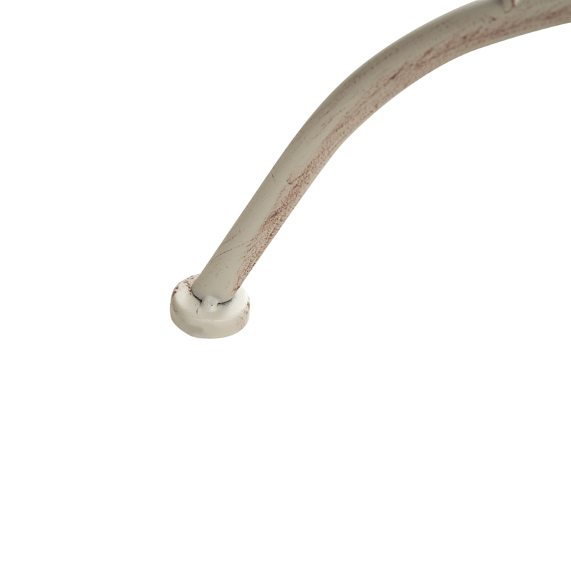 Bistrobord udendørs Coggia 80 cm Jern - Beige - Havemøbler - Balkon - Balkonmøbler - Altanborde