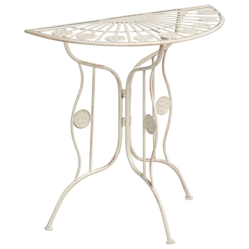 Bistrobord udendørs Coggia 80 cm Jern, Beige