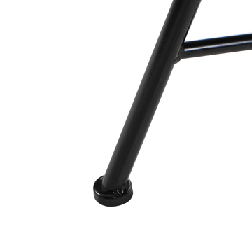 Bistrobord udendørs Comiso 60 cm Jern - Sort/Hvid - Havemøbler - Balkon - Balkonmøbler - Altanborde