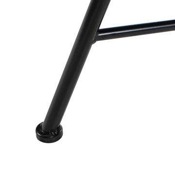 Bistrobord udendørs Coriano 60 cm Jern - Sort/Blå - Havemøbler - Balkon - Balkonmøbler - Altanborde