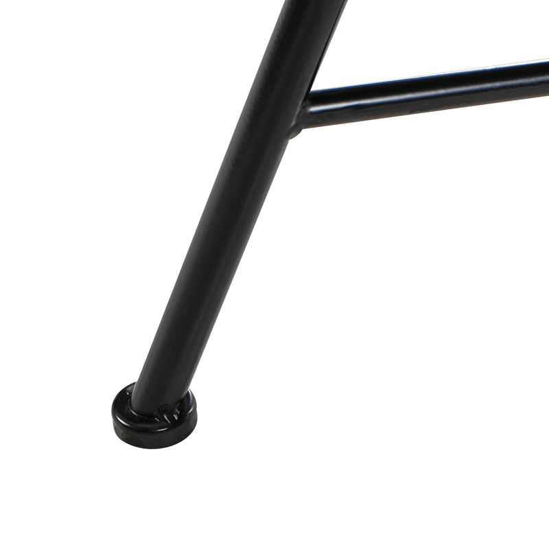 Bistrobord udendørs Coriano 60 cm Jern - Sort/Blå - Havemøbler - Balkon - Balkonmøbler - Altanborde