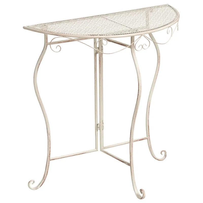 Bistrobord udendørs Folelli 80 cm Jern, Beige