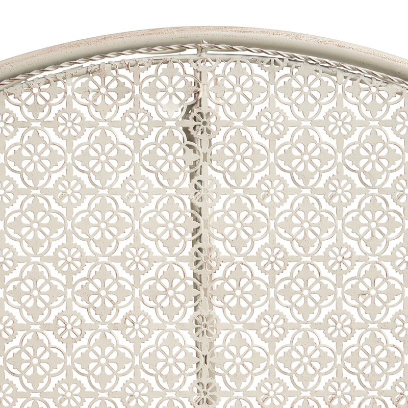 Bistrobord udendørs Folelli 80 cm Jern - Beige - Havemøbler - Balkon - Balkonmøbler - Altanborde