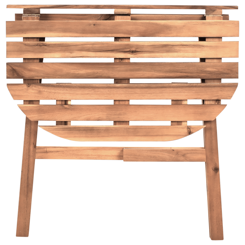 Bistrobord udendørs Osigo 4470 cm akacietræ - Brun - Havemøbler - Balkon - Balkonmøbler - Altanborde