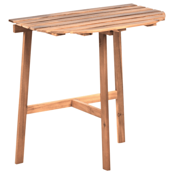Bistrobord udendørs Osigo 4470 cm akacietræ - Brun - Havemøbler - Balkon - Balkonmøbler - Altanborde