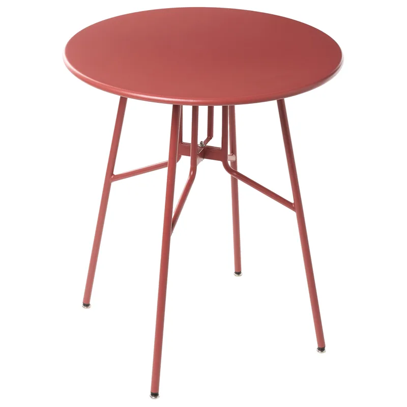 Bistrobord udendørs Taltal 64 cm, Rød