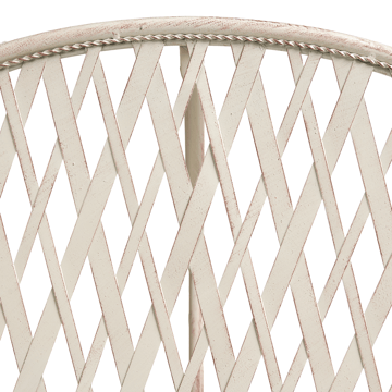 Bistrobord udendørs Yaviza 80 cm Jern - Beige - Havemøbler - Balkon - Balkonmøbler - Altanborde