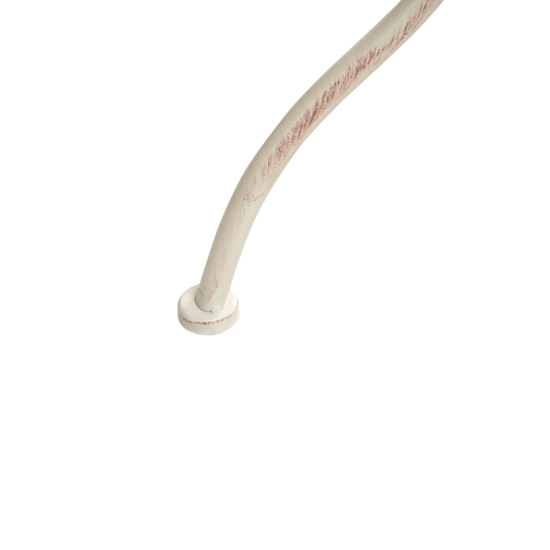 Bistrobord udendørs Yaviza 80 cm Jern - Beige - Havemøbler - Balkon - Balkonmøbler - Altanborde