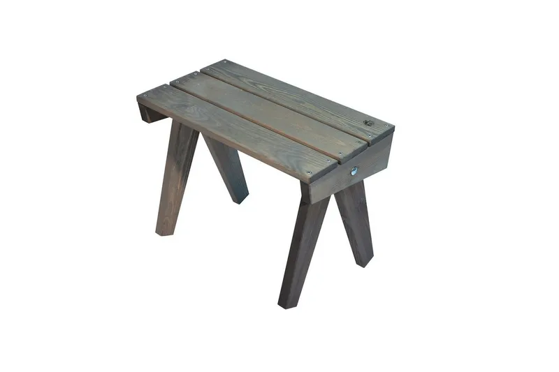 Bord EcoFurn Granny Fyr Oliebehandlet Grå - Grå - Havemøbler - Balkon - Balkonmøbler - Altanborde