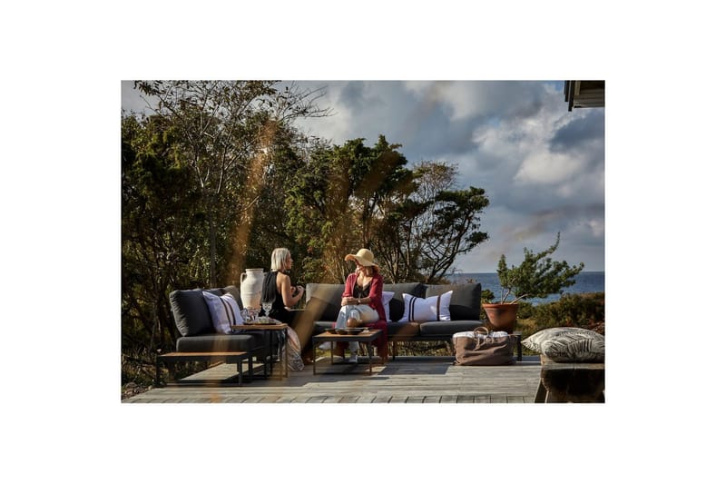 Bord Hillerstorp Oxelunda 113 x 55 cm Grå - Havemøbler - Balkon - Balkonmøbler - Altanborde