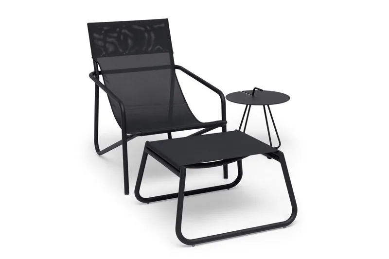 Bord Hillerstorp Sandholma Ø44 cm Sort - Sort - Havemøbler - Balkon - Balkonmøbler - Altanborde