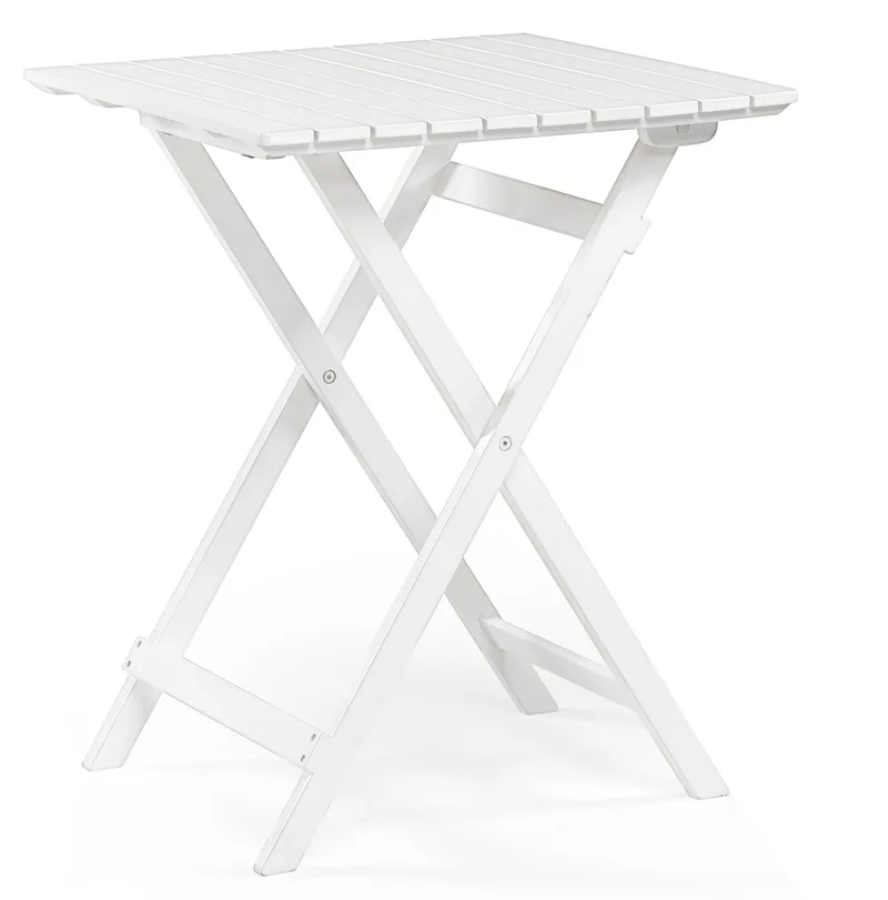 Cafèbord Hillerstorp Åre Hvid 58 x 58 cm, Hvid