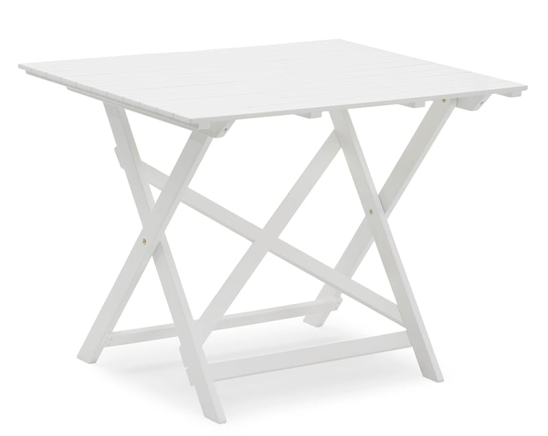 Cafèbord Hillerstorp Åre Hvid 95 x 72 cm, Hvid