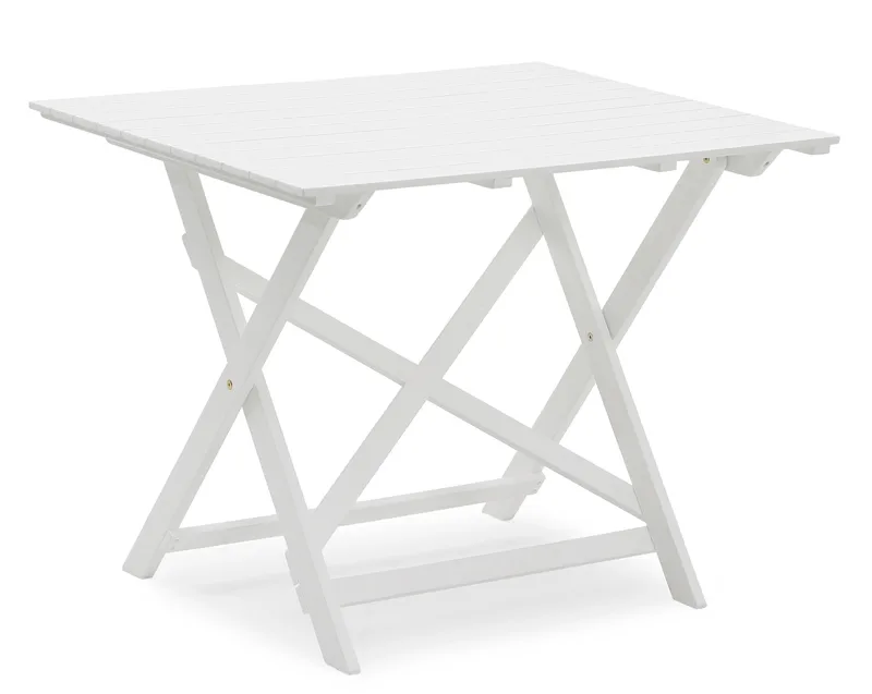 Cafèbord Hillerstorp Åre Hvid 95 x 72 cm, Hvid